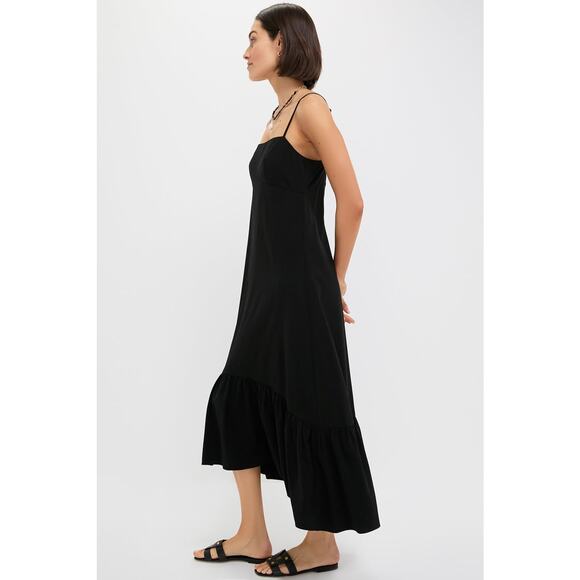 POMANDER PLACE Black Maribe Dress Size S NWT Retail $148 Tuckernuck - Picture 5 of 8